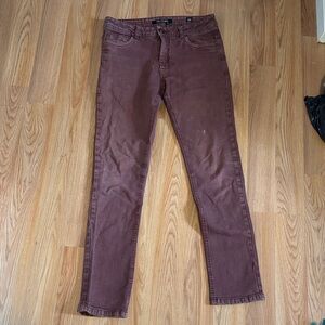 Spitfire Men's Slim Jeans in Brown
